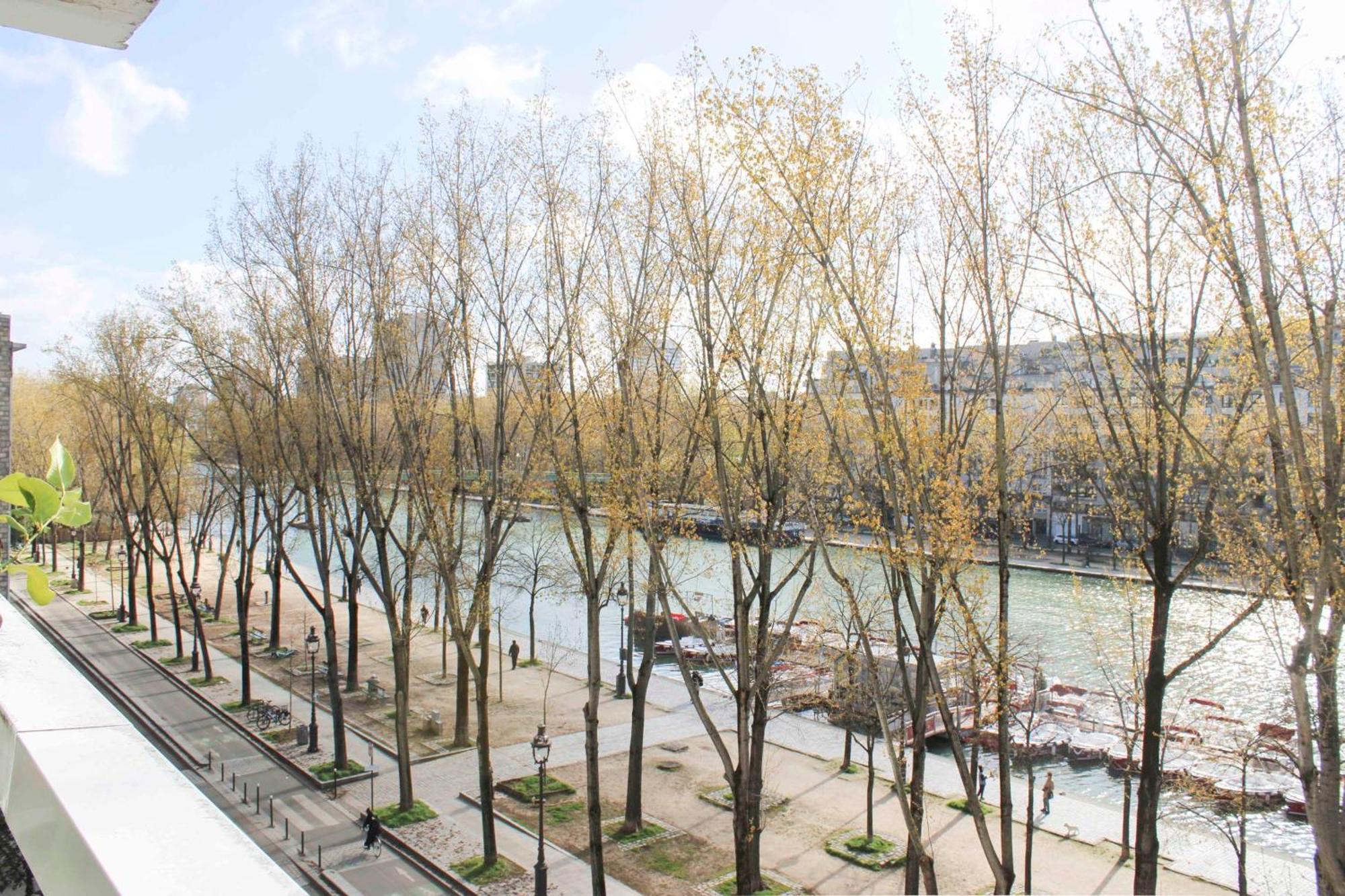 Appartamento Spacious Cocoon With A Terrace View On The Canal